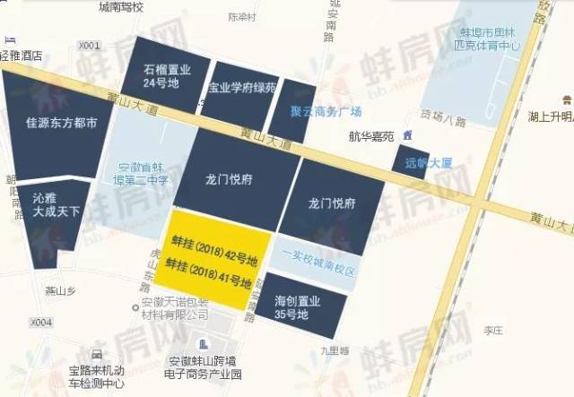 蚌埠城南又一纯新盘案名公布:龙门壹品南苑,北苑