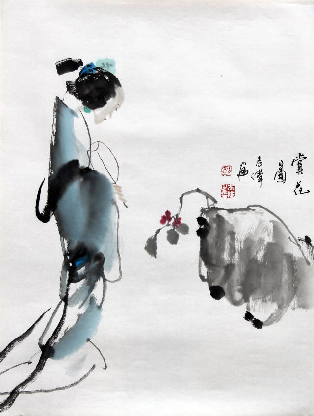 有一种中国画叫"没骨画"