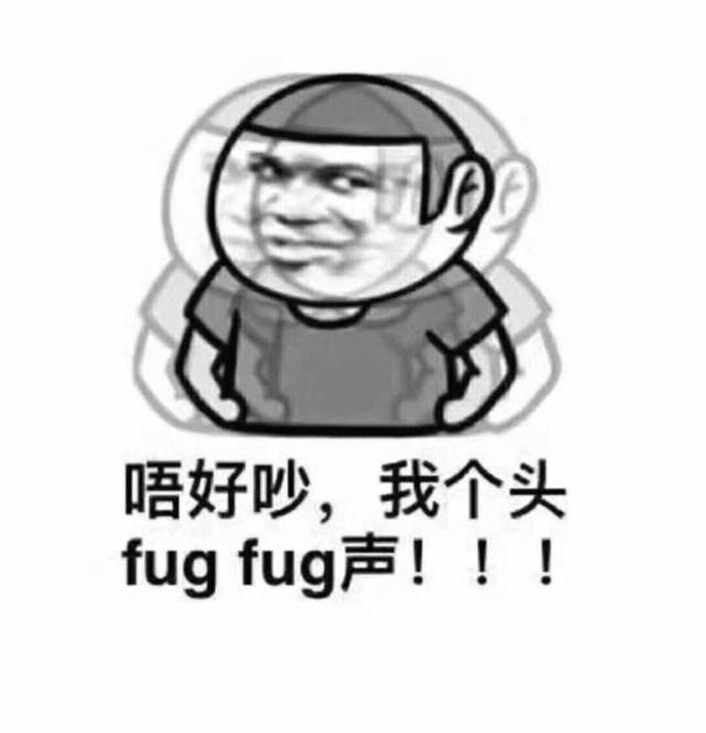 而广东人更是翻译界的大师,不信你看这一句:my head fug fug sounds.