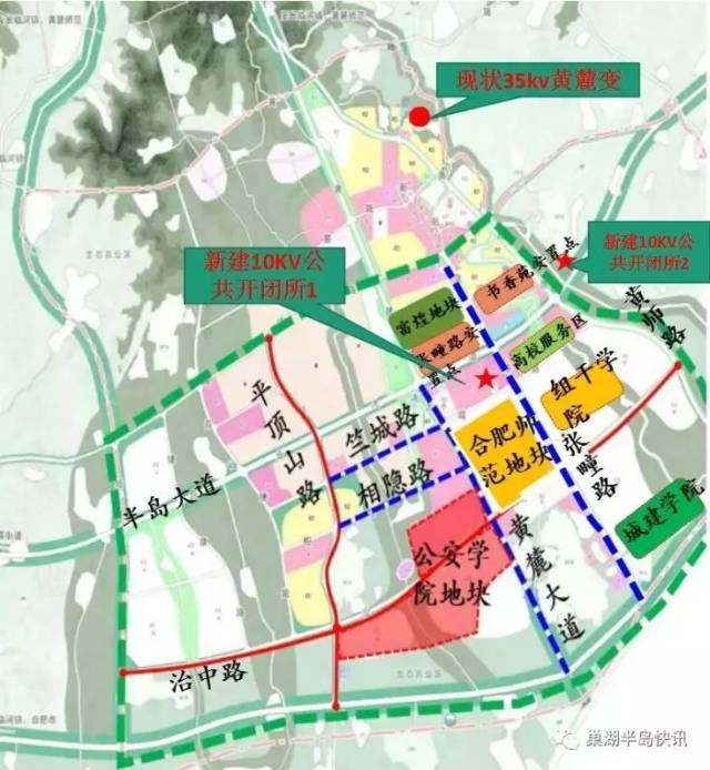 项目规模:黄麓2座10kv开闭所建设工程是为了解决大学城以及周边安置