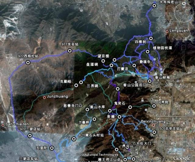 八大处公园】香八拉是北京驴友的拉练路线,全称是"香山到八大处拉练"