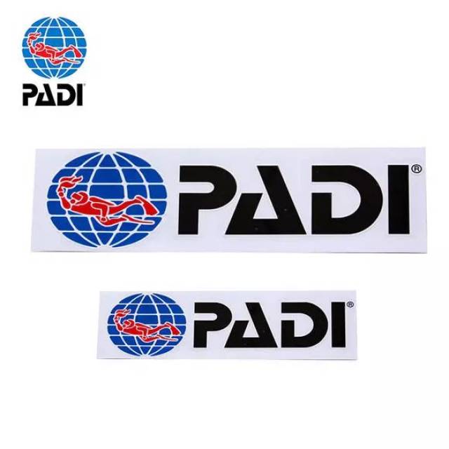 padi 防水logo贴纸