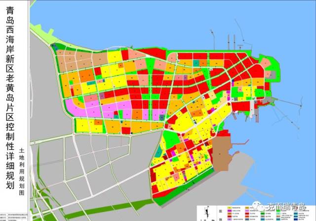 西海岸中德生态园,王台和凤凰岛等17个片区控规公示