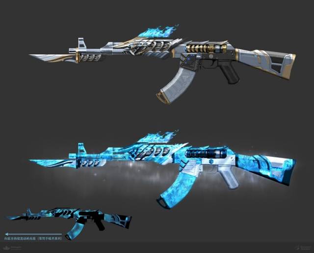 手游穿越火线ak47b零件除了金币礼包可以获得