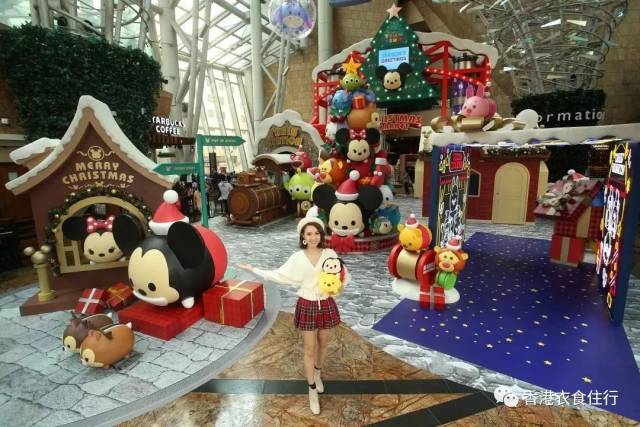 迪士尼《tsum tsum圣诞市集》登录旺角朗豪坊!陪你开心过圣诞!