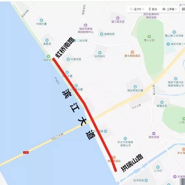 【交通生活】瑞安滨江大道封闭!安阳路停车位取消?最新路况在这里