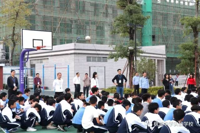 【棉湖中学实验学校】期中总结会·内宿生消防安全紧急疏散演练