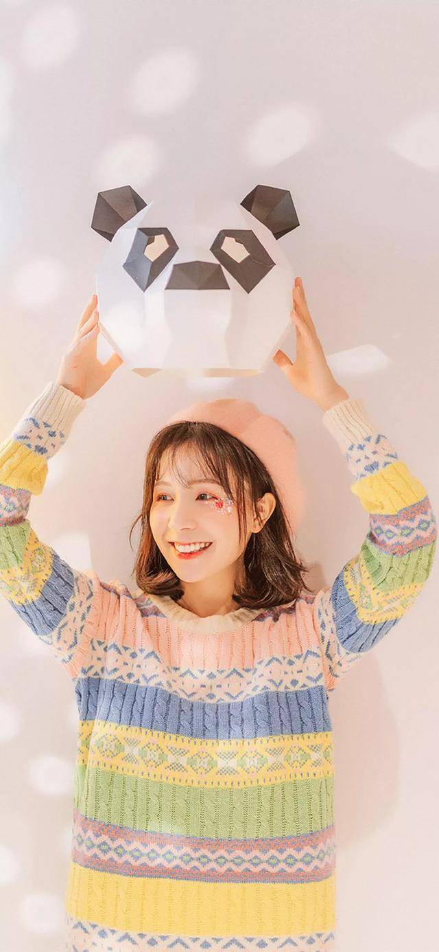 小姐姐壁纸,适配iphonex,全面屏通用