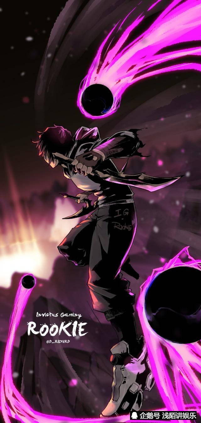 IG冠军壁纸新鲜出炉,光头像就有3个,队员更是一