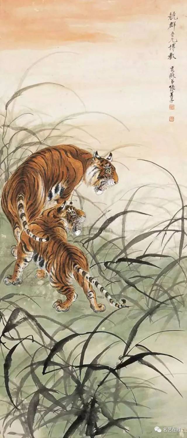 五大名家笔下的老虎,虎虎生威!