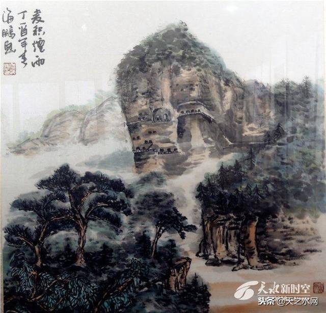 天水画家黄海燕书画作品欣赏(天之水网)