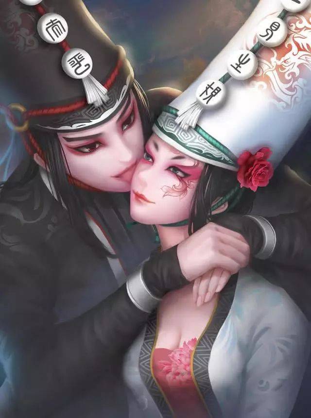 画江湖系列高清无水印插画手机壁纸,正邪未辨,善恶难分