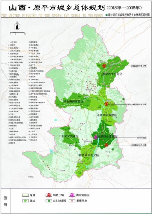 原平市城乡总体规划 (2018-2035年),原平要迎来大发展