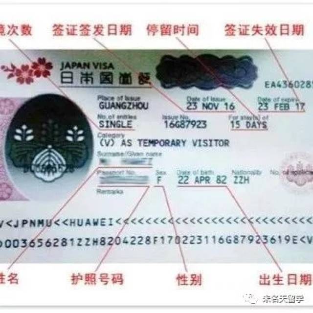 日本留学生可以拿到的签证类型有哪些?