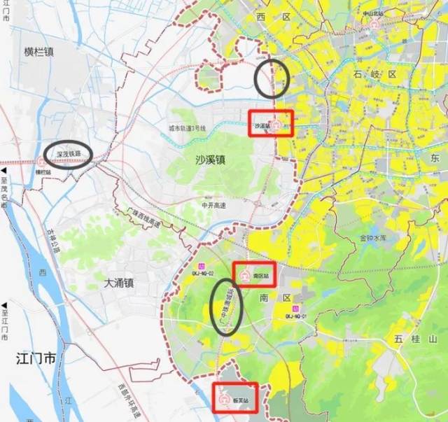 形成双轨交汇,沙溪将全面进入交通轨道发展大时代!(来源:广东政协网)