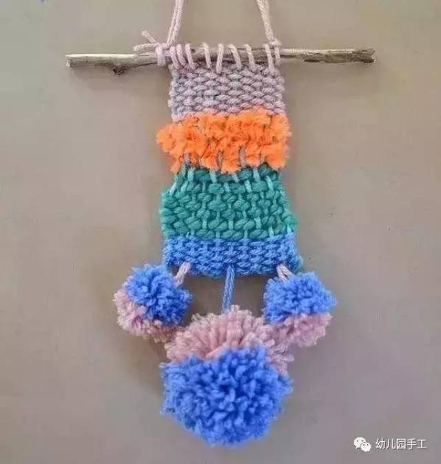幼儿园环创:小小传承人毛线不只能用来编织衣服哦!还可以做环创