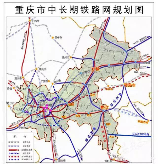 重庆秀山县至湖南益阳市的 秀吉益高铁目前还没有确定的线位和站点