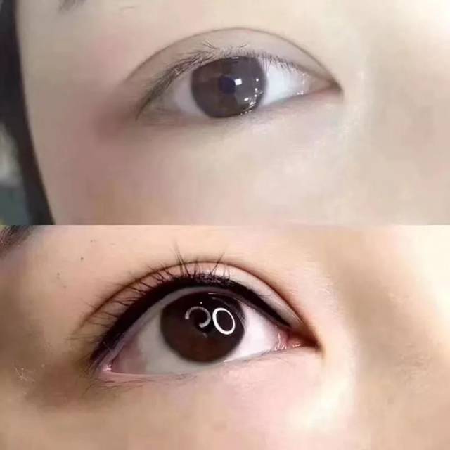 每个女生都应该有美瞳线 让你的眼睛更大更有神