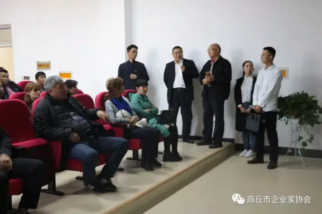 商丘市企业家协会会长张金洲带领吉尔吉斯斯坦考察团到贵友参观