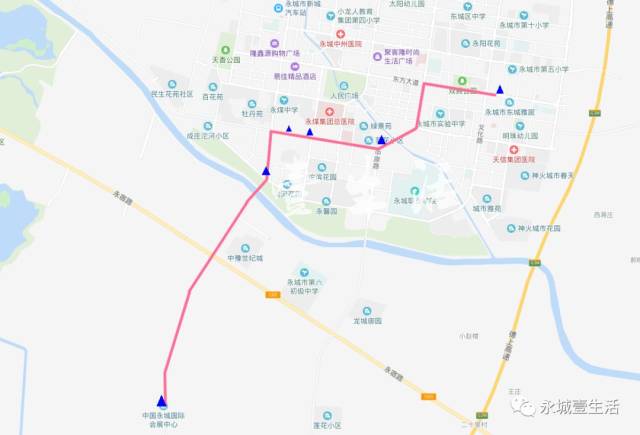 明天,永城这3条公交线路免费(附线路图)