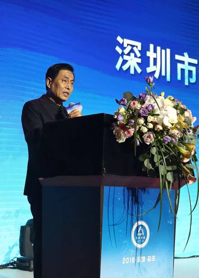 中国纺织工业联合会副会长杨纪朝致辞