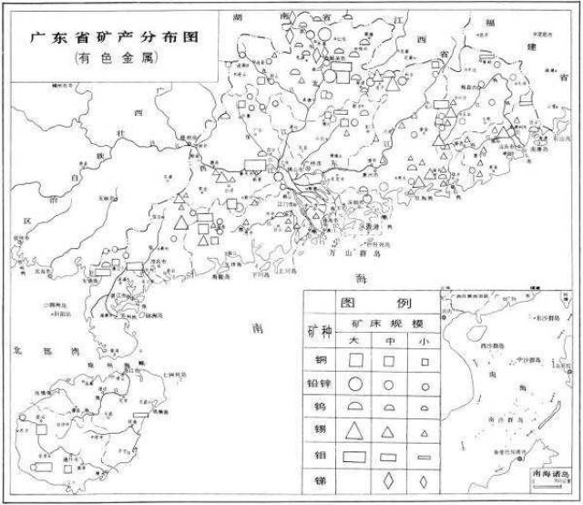 广东原来有这么丰富的金属矿产,尤其金矿,开发前景很大