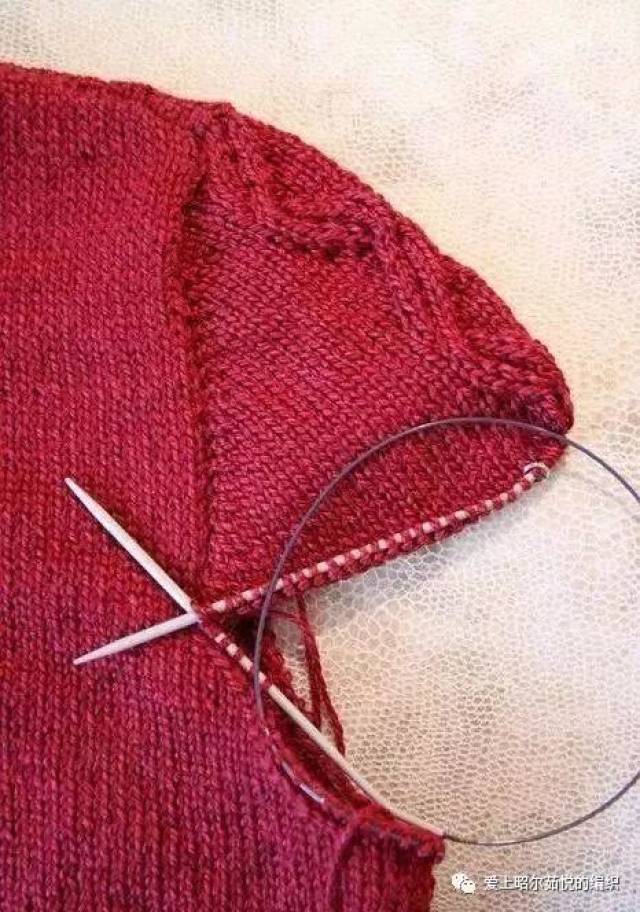 姐妹们,教你们袖子编织的方法,不学别后悔