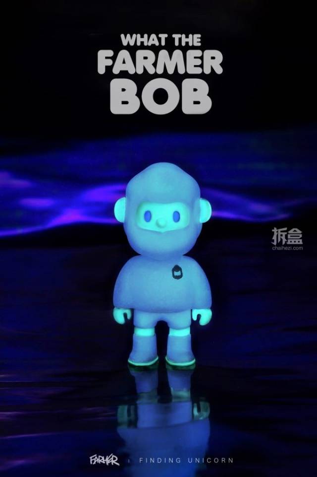 what the farmer bob 雪人 yeti bob 夜光公仔