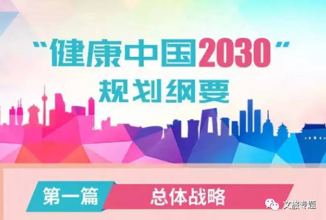 健康中国2030战略