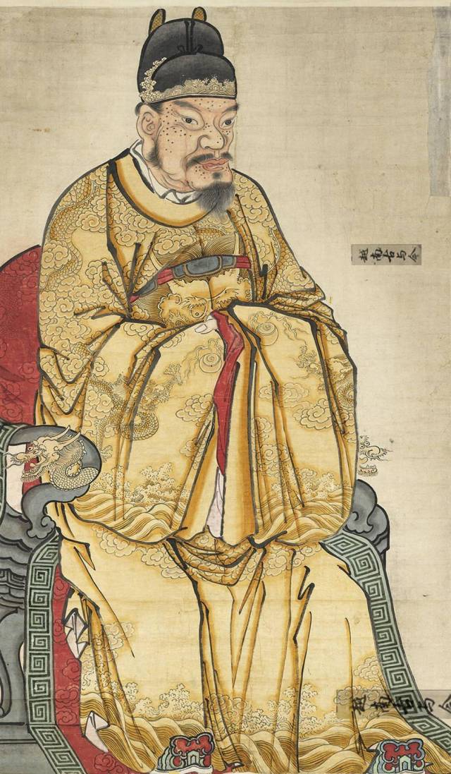 台北故宫藏明太祖朱元璋画像. 平台声明
