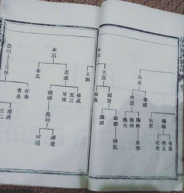 福建省白莲镇升平傅氏家族族谱皇帝勅命召书,人物源流