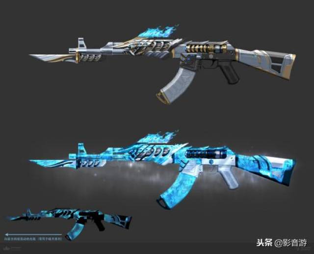 【皮肤】m4a1-游骑兵-寒霜