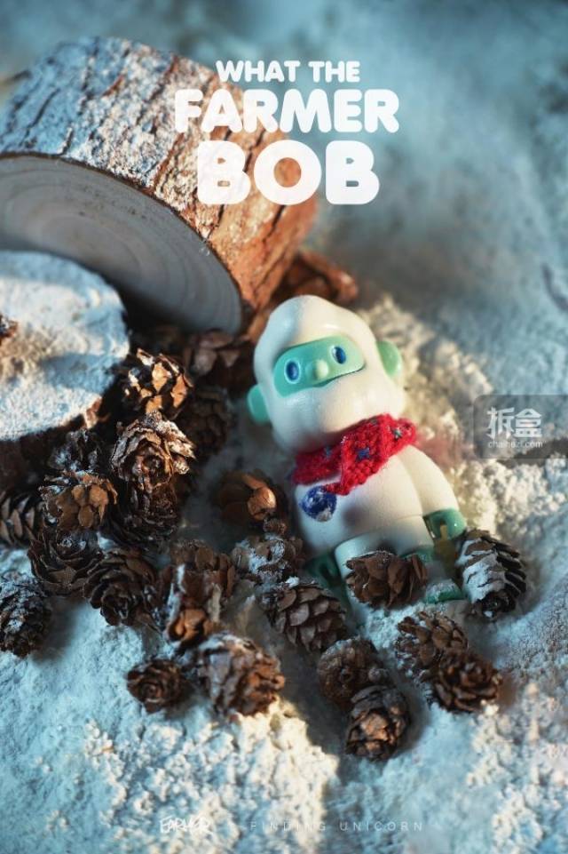 what the farmer bob 雪人 yeti bob 夜光公仔