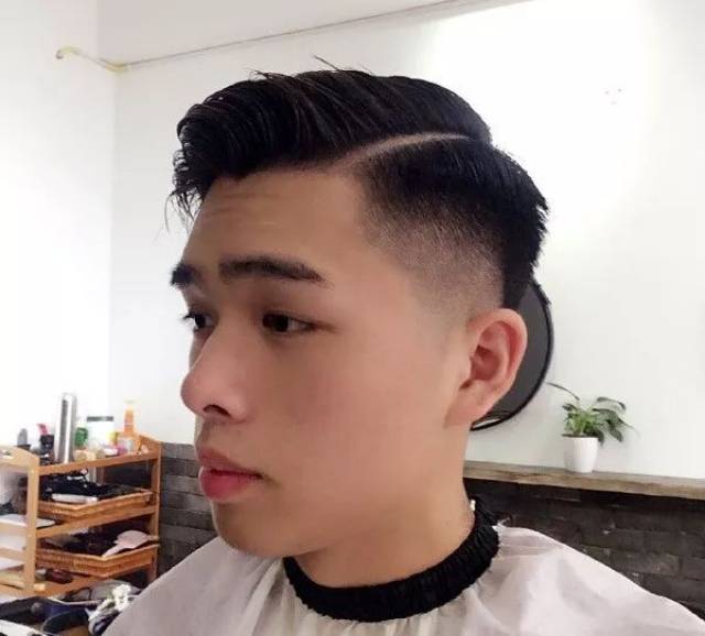 男人要想混得好,头发必须往后倒 !