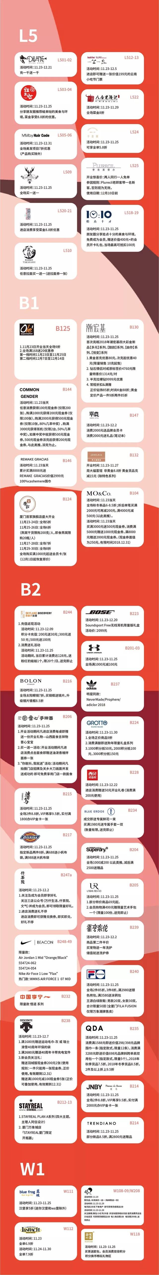 厦门万象城将开业,百店同庆,长达百米"剁手"攻略来了!