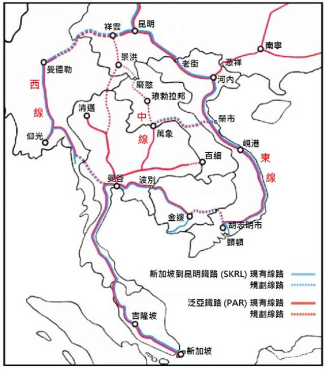 中老铁路,中泰铁路的建成通车时间?我国的东南亚泛亚铁路战略!