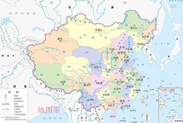 地理答啦:民国行政区划——由22省到35省的变迁