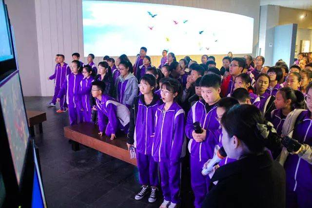 静海区模范学校的同学们走进我馆展开学习实践之旅