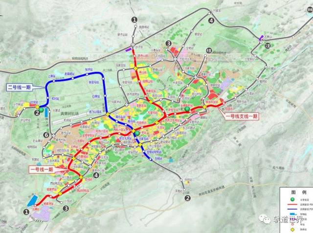 《安顺市城市轨道交通近期建设规划(2019-2025)》公示