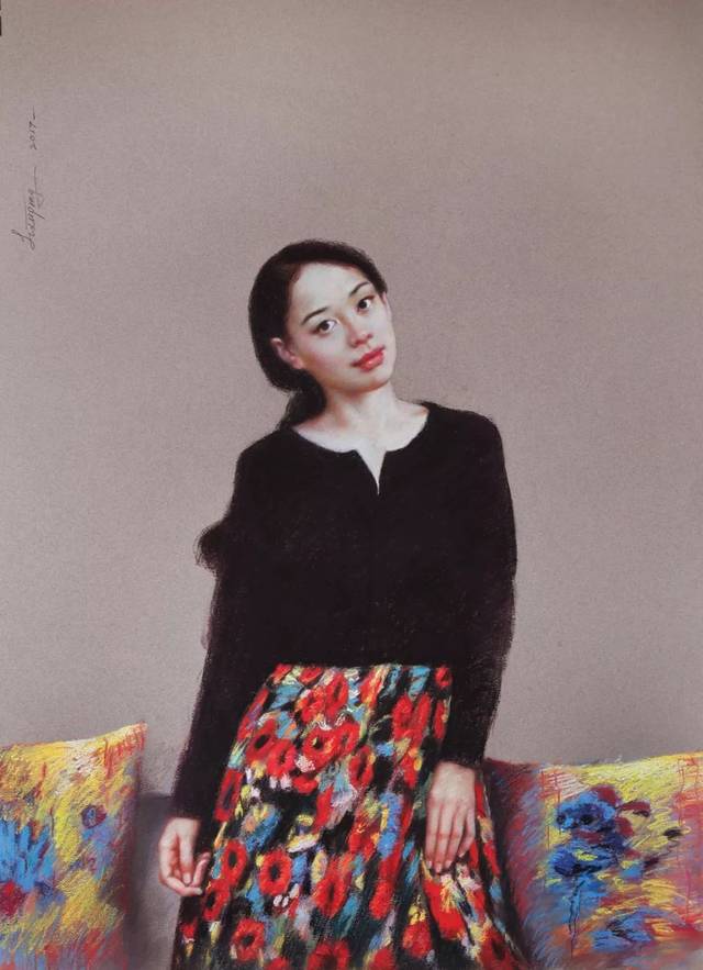 中国当代女画家李旭萍的绝美画作