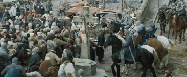 他的头颅被挂在伦敦桥上,尸体则被分成4块送往英格兰和苏格兰的4个