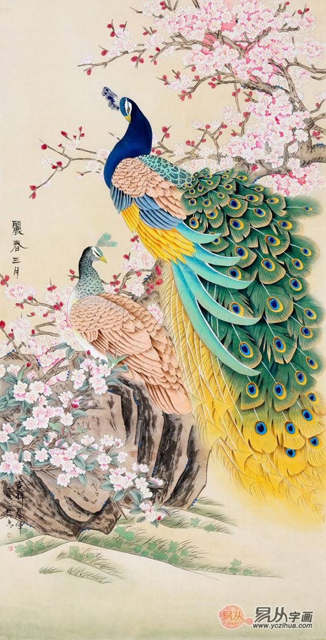 进门看见什么吉利,进门玄关挂字画旺风水