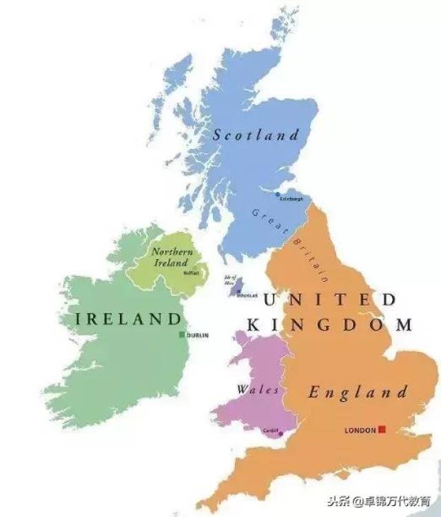 theukenglandthegreatbritain的区别