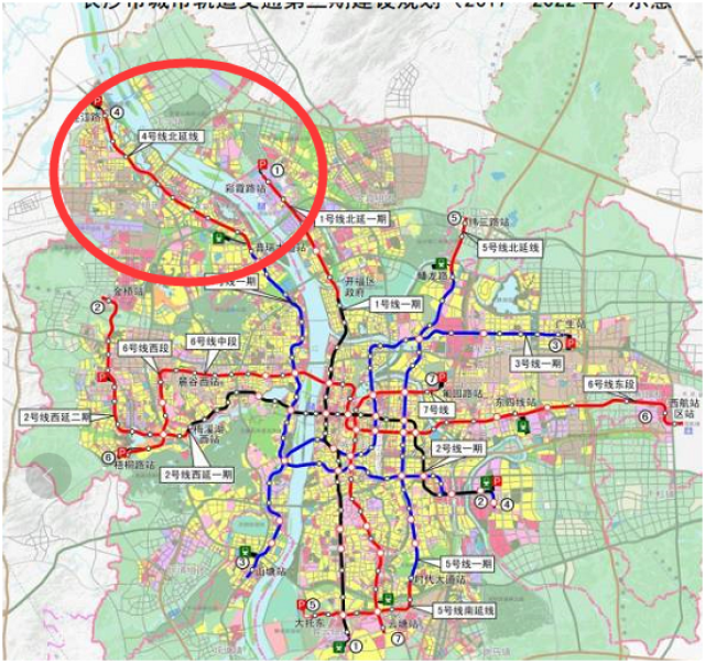 长沙地铁2号线西延和4号线北延将开始地质勘察,线路经过你家吗