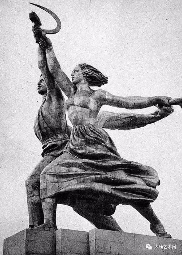 苏联时代最出名的女雕塑家 薇拉·伊格娜吉耶芙娜·穆希娜