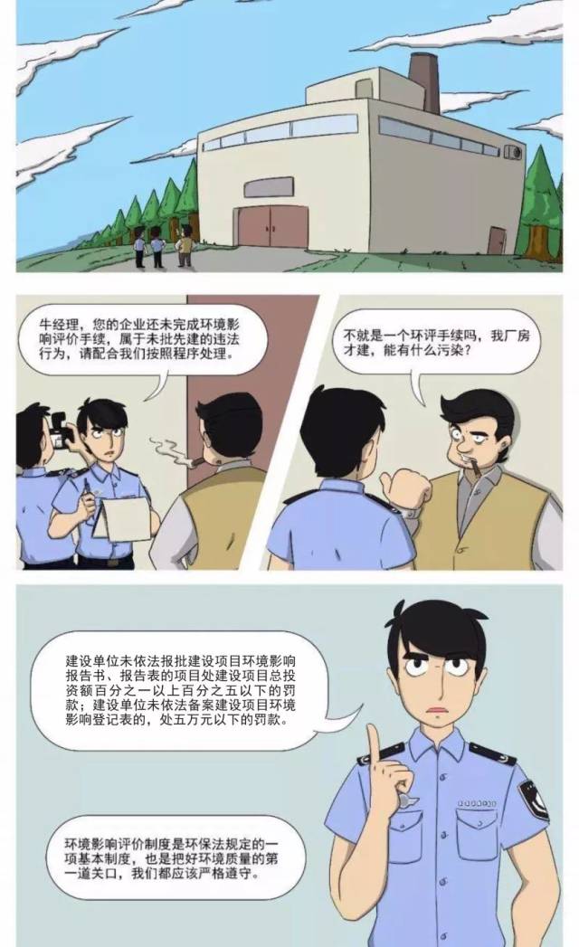 【环保】法规解读 | 漫画图解环境违法典型案例