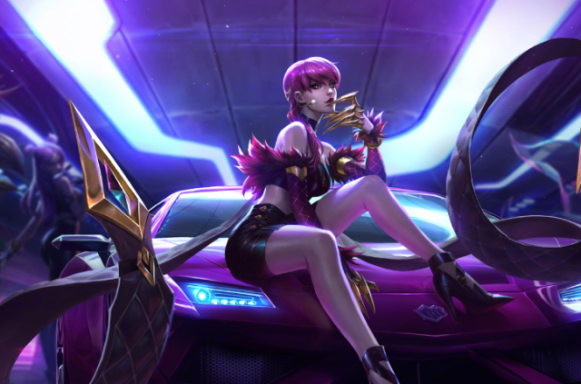 kda伊芙琳高清壁纸