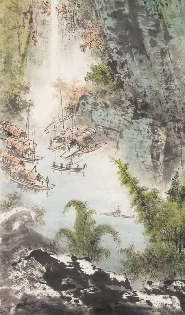 一组高清唯美的山水画,收藏欣赏!