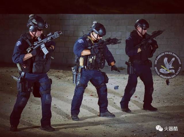 【强硬的黑衣人】洛杉矶警局swat图集