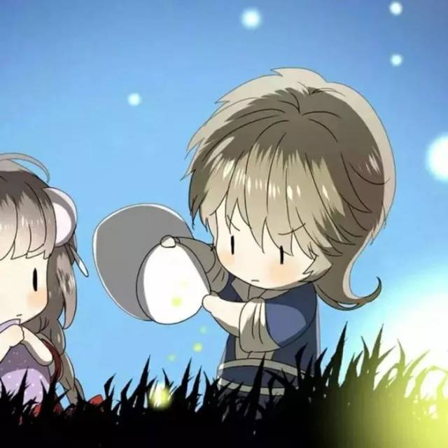 "抖音超火的情侣头像"